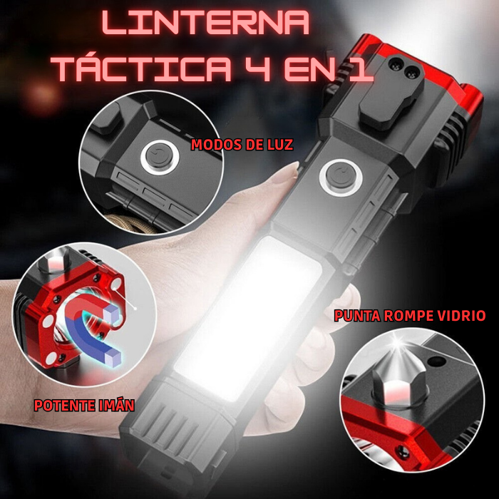 PACK 2 LINTERNAS 4 EN 1