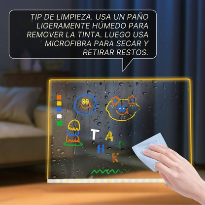 PIZARRA MAGICA LED